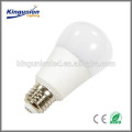 Iluminación de fábrica cubierta de plástico 220V 9w e27 led bulb